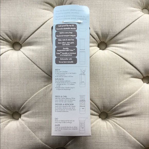 NWT - Primula Press & Go Iced Tea Tumbler - Black - Picture 3 of 4